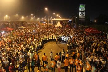 Pré-Marcha para Jesus reúne esporte, louvor e integração comunitária 