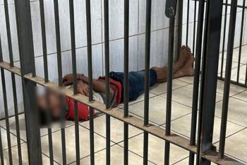 Homem é preso em flagrante acusado de matar idosa e enterrar corpo em cova rasa