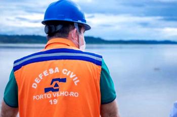 Nível do rio Madeira é monitorado para ações de apoio aos ribeirinhos. equipes técnicas realizam vistorias constantes