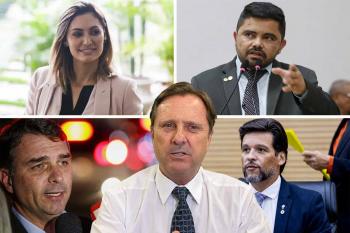 Michelle rompe com filhos de Bolsonaro; Jesuíno bate-boca com Camargo; e Acir 'ameaçado' no TRE de Rondônia