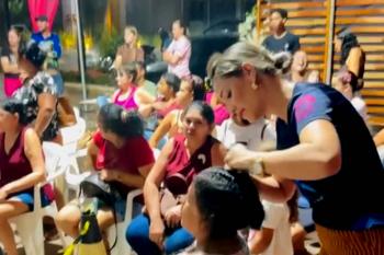 UBS Arlindo Cristo realiza ação especial voltada à saúde da mulher em parceria com a Associação Pacotinho de Amor.