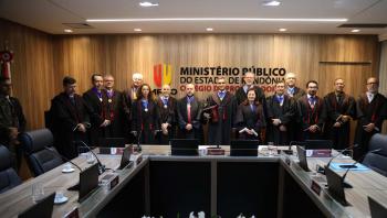 MPRO empossa Rodrigo José Dantas Lima e Jorge Romcy Auad Filho como procuradores de Justiça