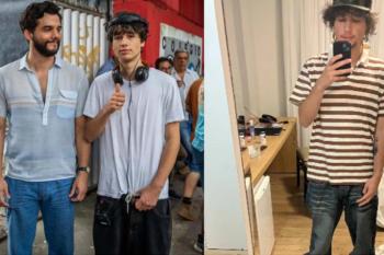 Filho mais velho de Wagner Moura posta clique raro em rede social