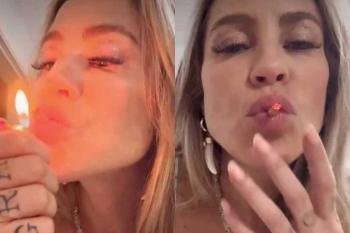 Luana Piovani reage a críticas após vídeo fumando: “Caguei pro julgamento”