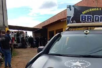 Homem é alvejado a tiros na BR-133, na saída para Cujubim