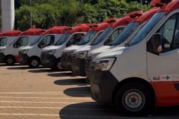 Vilhena recebe duas novas ambulâncias do Samu entregues pelo Ministério da Saúde