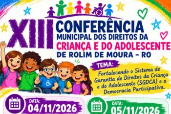 Inscreva-se aqui para a 13ª Conferência Municipal dos Direitos da Criança e do Adolescente