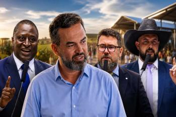Bruno Bolsonaro Scheid recebe Hélio Negão, Marcos Pollon e Zé Trovão na Rondônia Rural Show