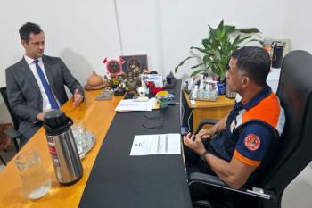  MPC e Corpo de Bombeiros debatem ações de proteção à população de Rondônia