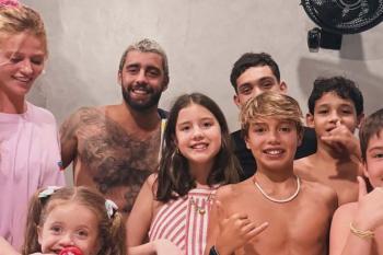 Luana Piovani se emociona ao ver filhos em momento especial