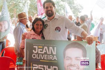 Alta Floresta e Zona da Mata reforçam candidatura de Jean Oliveira e Marcia Oliveira 