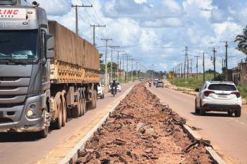 Obra na Estrada dos Periquitos avança e terá manutenção contínua após conclusão