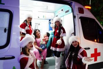 Crianças do Cosme e Damião vivem momento de acolhimento no Parque da Cidade