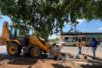 Jaci-Paraná avança na limpeza urbana com mais de 60 toneladas de resíduos recolhidos