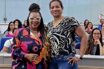 SINTERO atua em curso contra violência de gênero; Secretária de Gênero e Etnia ministrou palestra sobre violência doméstica