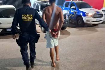 Gari é preso após ameaçar ex-companheira e tentar invadir casa com carro 