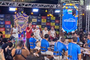 Gravação do novo audiovisual de grupo portovelhense transforma Rua do Lazer em grande palco da música