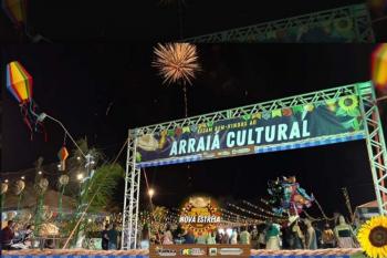  Arraiá Cultural de Nova Estrela 2026 reúne comunidade em noite de cultura e festa