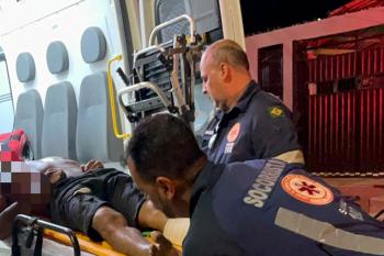 Homem é encontrado sangrando após ser atacado a pauladas na zona leste