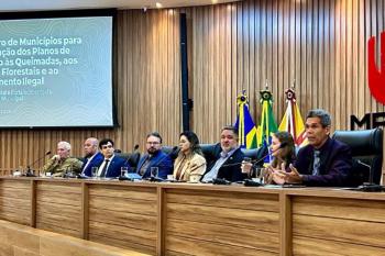 Ji-Paraná recebe Selo Verde pela apresentação do Plano Municipal de Prevenção às Queimadas e ao Desmatamento