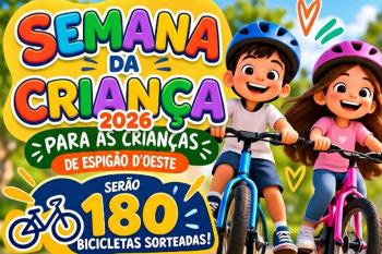 Semana da Criança 2026 está chegando com muita alegria, esporte e diversão