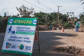 Obra que substituiu antiga passagem precária segue recebendo cuidados no bairro Nova Esperança