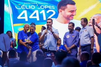 No 7 de Setembro, Célio Lopes lança campanha a deputado federal em Porto Velho
