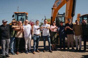 Prefeitura de Ji-Paraná recebe maquinários do senador Marcos Rogério