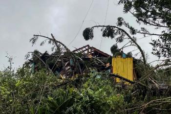 Tempestade, ventos fortes e granizo deixam Região Sul em alerta