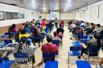 Encontro formativo para implantação do Projeto “E-paz” é realizado na Escola Capitão Cláudio, em Porto Velho
