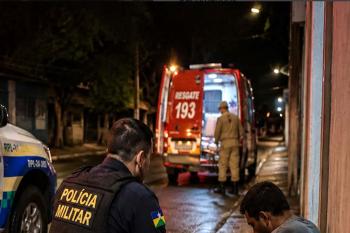 Usuário de drogas é agredido com pauladas no centro de Porto Velho