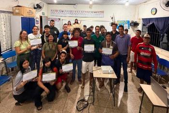 Por iniciativa de Cássio Gois, Terra Indígena Roosevelt recebe primeira capacitação da Escola do Legislativo de Rondônia