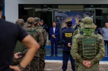 Hildon Chaves defende contratação de policiais e uso de novas tecnologias na segurança pública