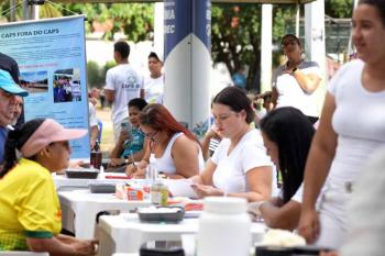 Prefeitura realiza caminhada “CAPS Fora do CAPS” no Skate Parque e reforça campanha Janeiro Branco