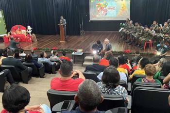 Lançamento do Projeto Papai Noel dos Correios emociona público e marca parceria inédita com a Prefeitura de Porto Velho