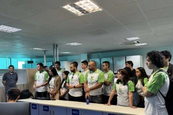 Alunos do curso de Tecnologia em Redes de Computadores conhecem infraestrutura do governo de RO