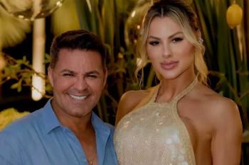 Esposa de Eduardo Costa afirma que cantor pediu que ela parasse de trabalhar fora: “Meu mundo caiu”