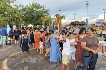 Sorrisos marcam experiência na Fábrica de Chocolate