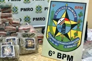 Forças de segurança apreendem mais de 30 kg droga e combustível em Guajará