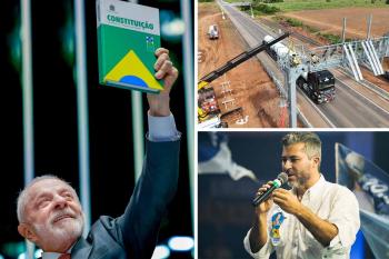 Lula vence de virada e chega ao quarto mandato; revisão do pedágio vira desafio; e Marcos Rogério terá de construir pontes com o Planalto