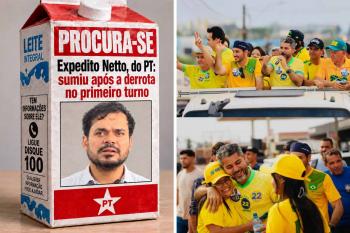 PT acorda após susto nas urnas, bolsonaristas vão às ruas por Flávio e Expedito Netto some da campanha em Rondônia