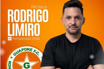 Guaporé FC anuncia Rodrigo Limiro como novo técnico, após saída de Parreiras