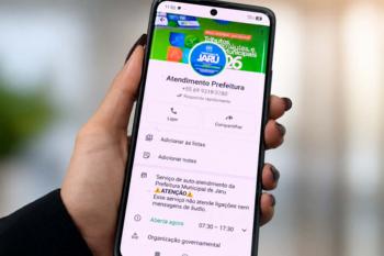 Serviço de autoatendimento via WhatsApp da Prefeitura está temporariamente suspenso