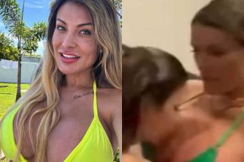Após polêmica, Andressa Urach volta aos holofotes com vídeo ao lado de MC Pipokinha