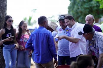 Alex Redano percorre municípios e reforça presença junto à população em agenda de fim de semana