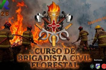 Corpo de Bombeiros e Prefeitura abrem inscrições para Curso de Formação de Brigadista Florestal Civil