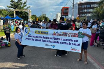 Prefeitura de Porto Velho apoia caminhada pela inclusão em Porto Velho