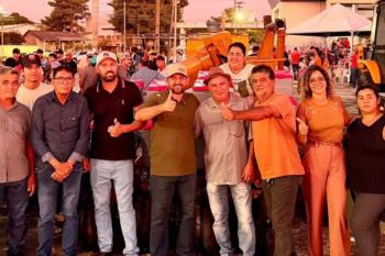 Laerte Gomes participa da entrega de 21 implementos agrícolas e reforça apoio à agricultura familiar em Nova União