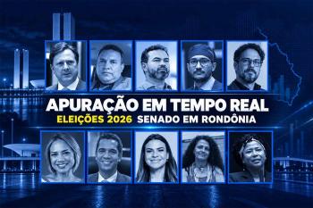 Acompanhe em tempo real a apuração para o Senado Federal em Rondônia nas Eleições 2026