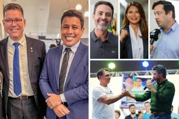 Rocha acomoda aliados de Fúria; Podemos cresce em Rondônia; e Flávio Bolsonaro critica PT ao lançar Rogério